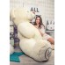 Большой белый медведь игрушка Алекс 210 см